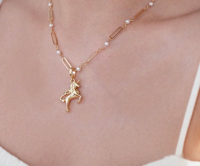 ペンダント | 放浪するユニコーン - ショップ Old Mary ネックレス