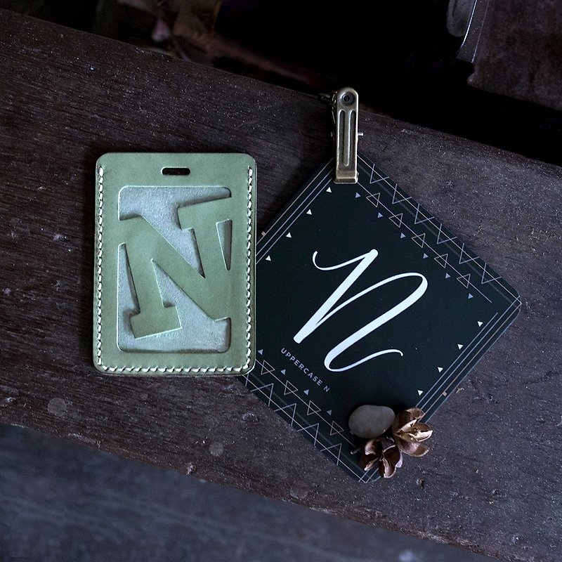 Alphabet Card Holder。Lanyard Version H-N