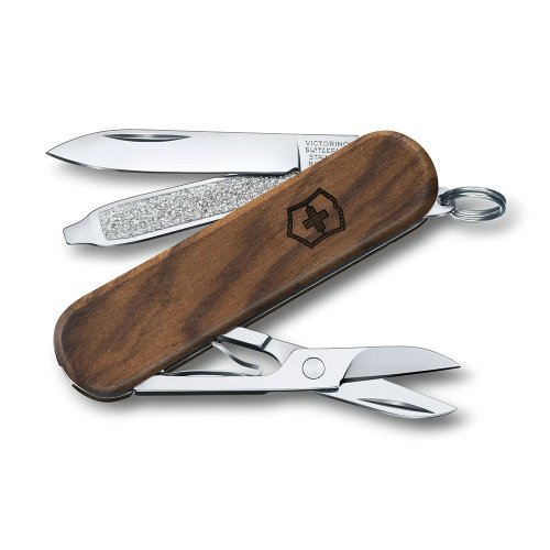 城市視角 VICTORINOX 瑞士維氏 瑞士刀 5用 58mm 胡桃木 0.6221.63
