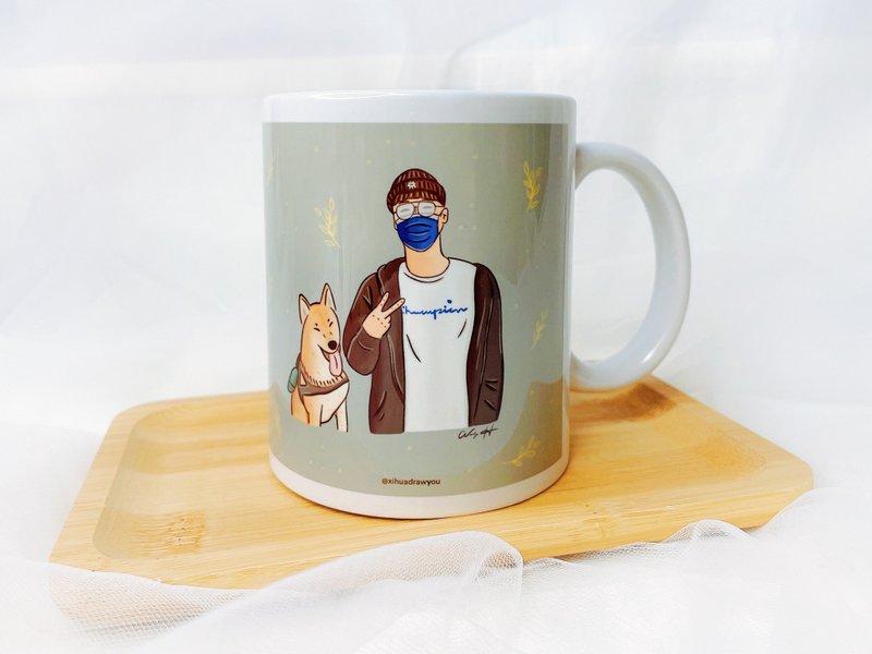 // Add-on items // Mug to cup - กระบอกน้ำร้อน - เครื่องลายคราม หลากหลายสี