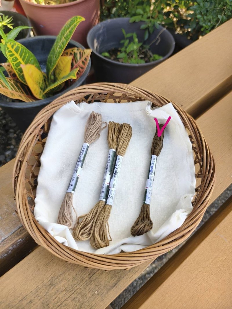 Indian Almond Embroidered Cotton Thread - Knitting, Embroidery, Felted Wool & Sewing - Thread 