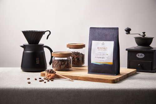哈本咖啡 Happen Coffee 【全臺首支】威士忌酒漬咖啡豆 200g | 中焙 | 自用款