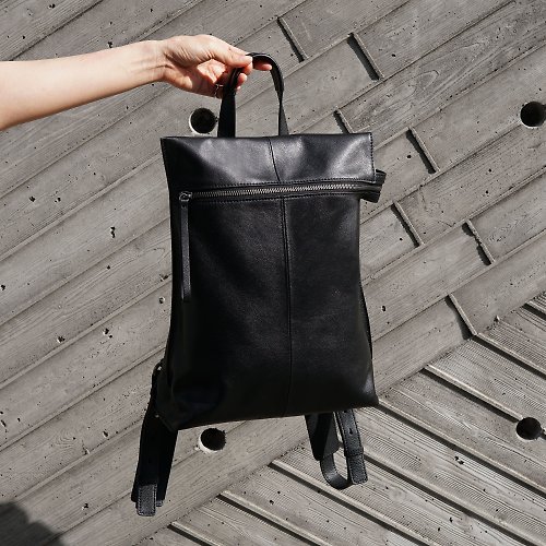 Darker Than Black Bags Flat Rectangular Backpack 扁平後背包