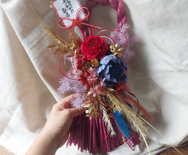 魔女の棲む森 ～antique cadre～】ドライフラワー リース 魔女の棲む森