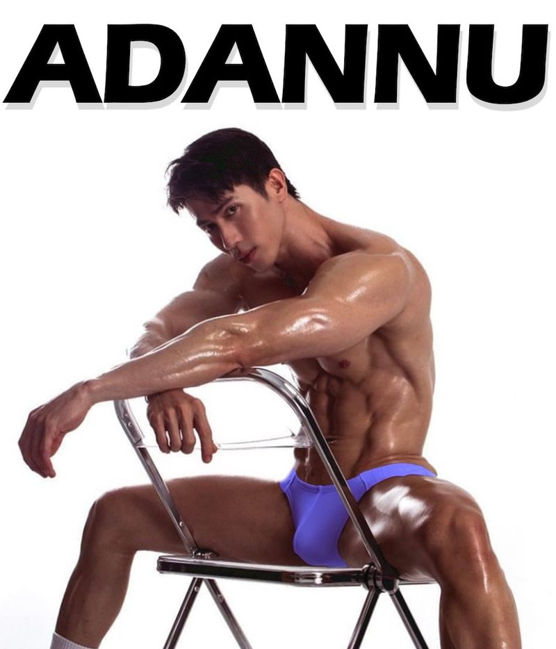 【ADANNU】Men's Briefs with Hip Lift and Low Rise - ชุดชั้นในผู้ชาย - ผ้าฝ้าย/ผ้าลินิน 