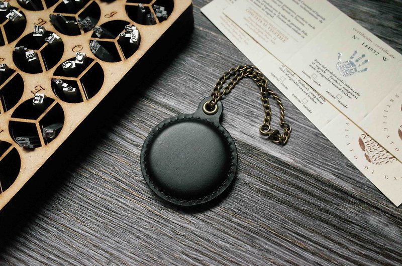 Taiwan EASYCARD Keyring A-Type- Black - Charms - Genuine Leather Black