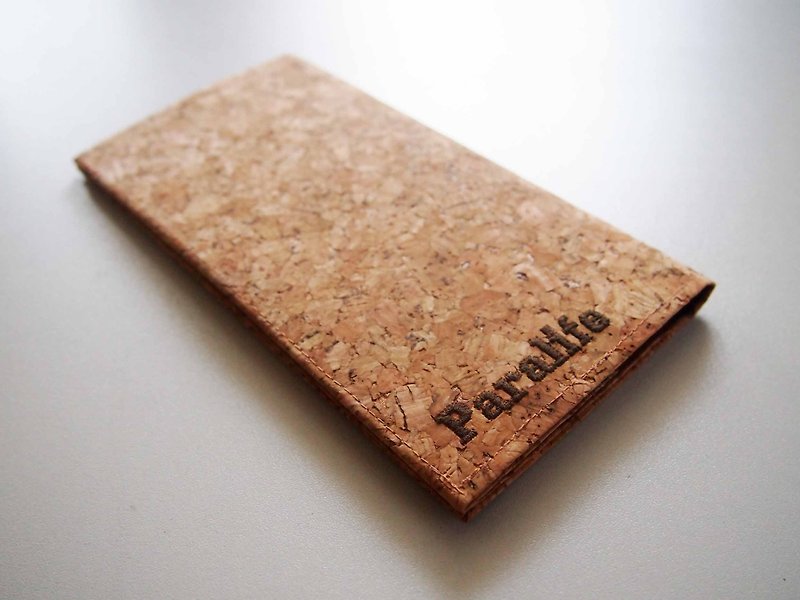 Valentine&#39;s Day Promotion (Two Pieces): Customize your own name in cork/wood grain cork long passport holder/passport cover/passport book (2 sets) (double discount)