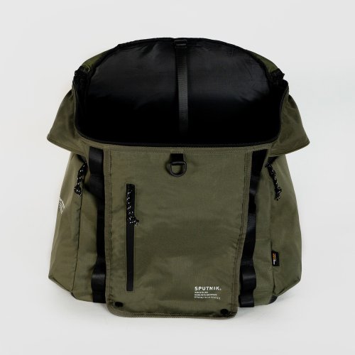 SPUTNIKバックパックキャリー ブラックチェック SPUTNIK 犬 リュック