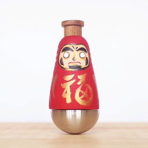 聞森 聞森笛 – 紅色福氣不倒翁 卡祖笛 KAZOO 公仔