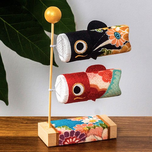 タグ付き　京都府伝統工芸品　龍虎 和ぐるみ　吊りふわふわ 鯉のぼり　値引不可 タグ付き 京都府伝統工芸品 龍虎 和ぐるみ 吊りふわふわ