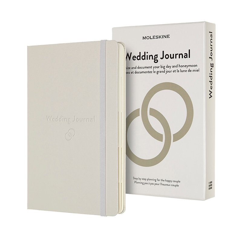 MOLESKINE PASSION Favorite Series Notebook-Wedding-Hot Stamping Service - สมุดบันทึก/สมุดปฏิทิน - กระดาษ สีกากี