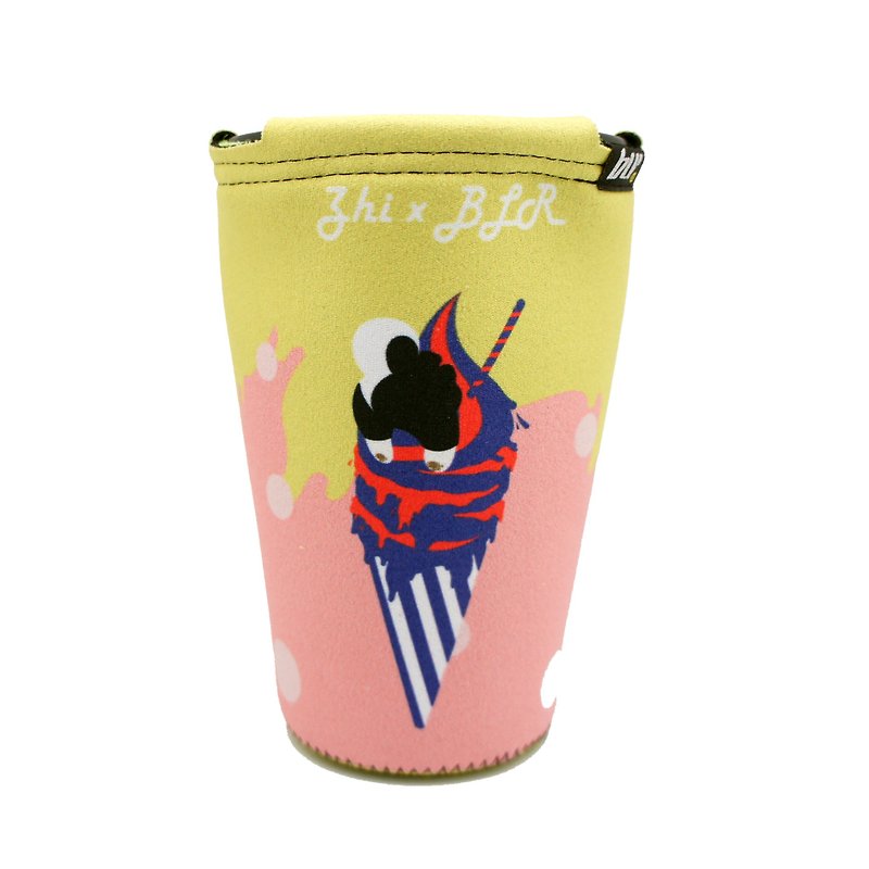 BLR 萬用 置物杯架 飲料架 gogoro 甜筒 黃 WD109s - 飲料提袋/杯袋/杯套 - 其他材質 黃色
