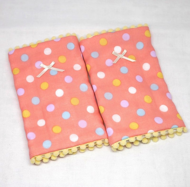 Japanese Handmade 8-layer-gauze droop sucking pads - スタイ - 紙 ピンク