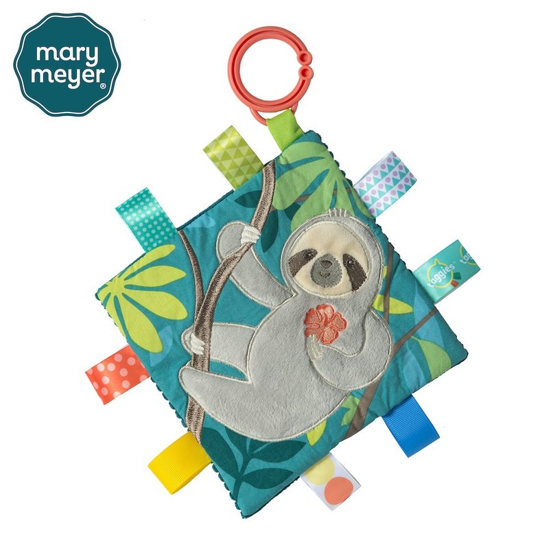快速出貨【MaryMeyer】標籤動物安撫沙沙紙-微笑樹懶 - 寶寶/兒童玩具/玩偶 - 其他材質 綠色