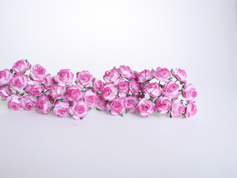 ดอกไม้กระดาษสา, ของชำร่วย,ดอกกุหลาบ,ดอกไม้ประดิษฐ์สำหรับงานแต่งงาน จำนวน 100 ดอก