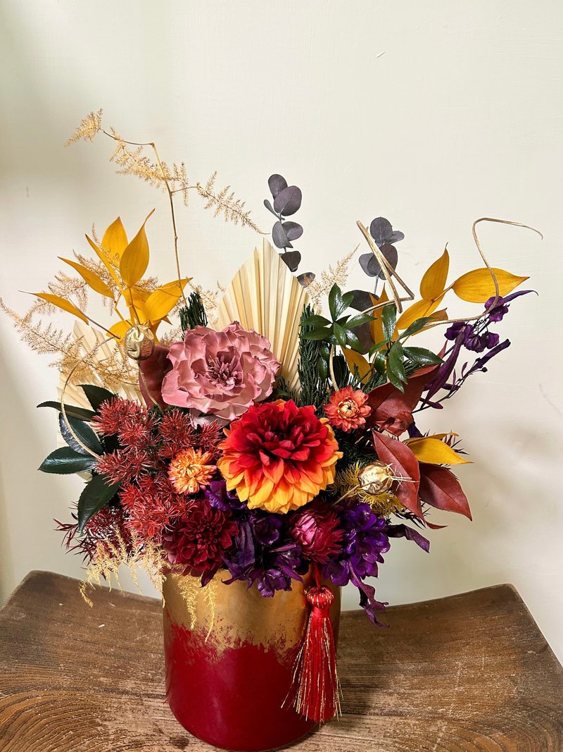 [2025 New Year Potted Flowers Series] Eternal Dali New Year Potted Flowers - Dried Flowers & Bouquets - Plants & Flowers 