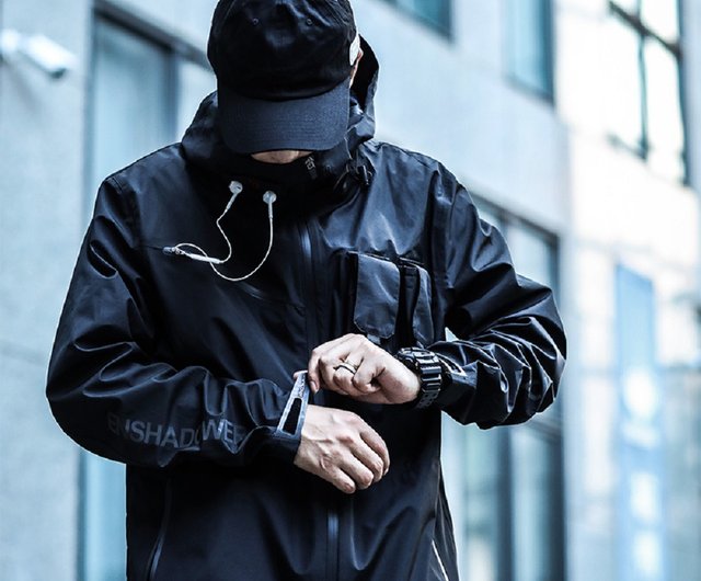 ジャケット・アウター HELK 2WAY TIE JACKET (BLACK) HELK 2WAY TIE JACKET (BLACK) ジャケット・アウター