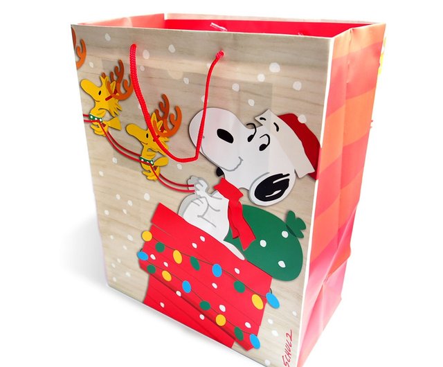 Peanuts Christmas Gift Wrapping Supplies