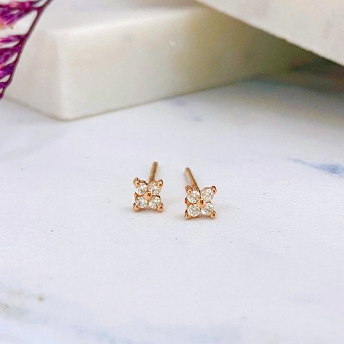 Hygge Adorn 14K | 清新小花 耳環