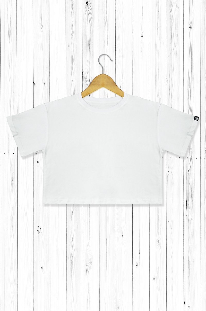 STATELYWORK Short Blank Plain T-Shirt-Women's T-Shirt-White - Women's T-Shirts - Cotton & Hemp Black
