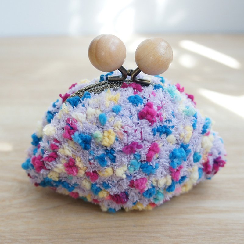 Ba-ba handmade Crochet pouch No.C1225 - กระเป๋าเครื่องสำอาง - วัสดุอื่นๆ หลากหลายสี