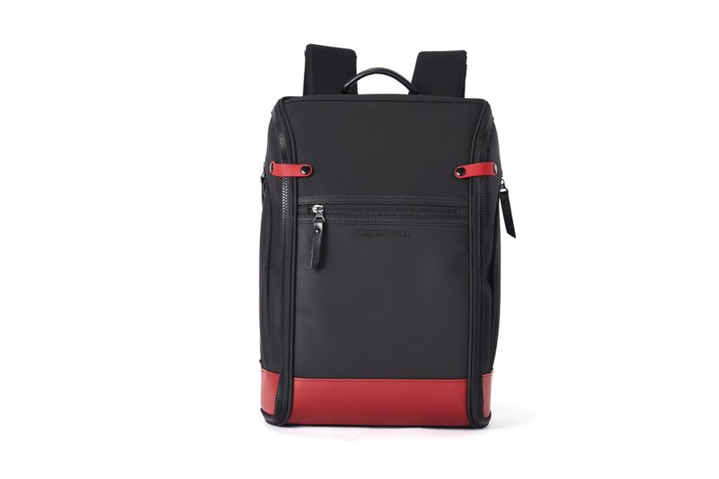 Pilot Backpack Captain Red and Black Travel Business Backpack (Large) - Fitness Accessories - Other Materials Black