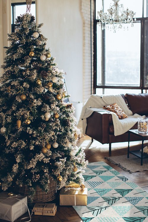 P-Tex 宣影布 【老朋友限定禮】聖誕樹的日常 防滑地毯 地墊 交換禮物