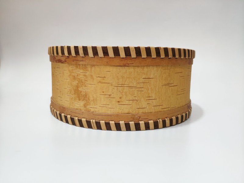Birch bark basket - 調味罐/醬料罐 - 木頭 
