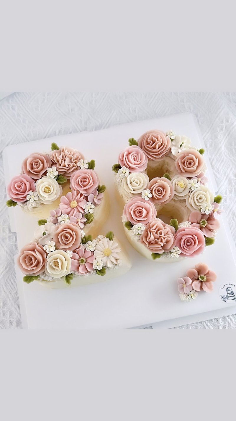 Hand-decorated digital cake - Cake & Desserts - Other Materials 