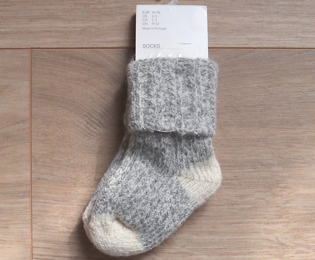 スウェーデンのh Mの新しい未使用の厚いウールの靴下 ショップ Sopozakka ソックス Pinkoi