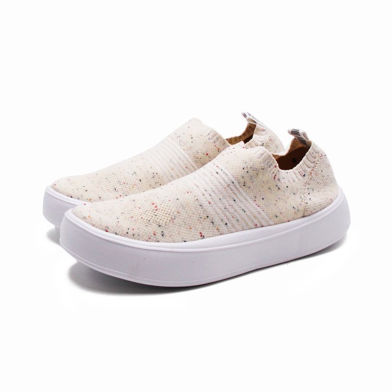 WALKING ZONE SUPER KNIT 針織運動鞋 女鞋-混米 - 女休閒鞋/帆布鞋 - 其他材質 