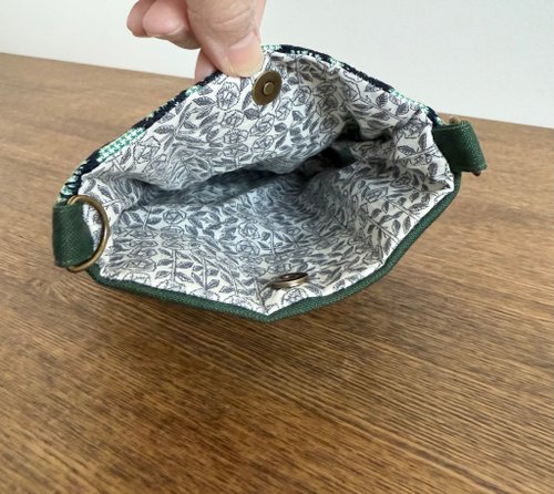 ハンドメイド　ミナペルホネン　スマホポシェット⑅︎◡̈︎* スマホポシェット ミナペルホネン anemone ハンドメイド