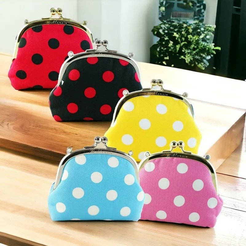 Alamain Clasp Micro Bag_M Size Round Frame_Rendering Color - กระเป๋าแมสเซนเจอร์ - ผ้าฝ้าย/ผ้าลินิน 