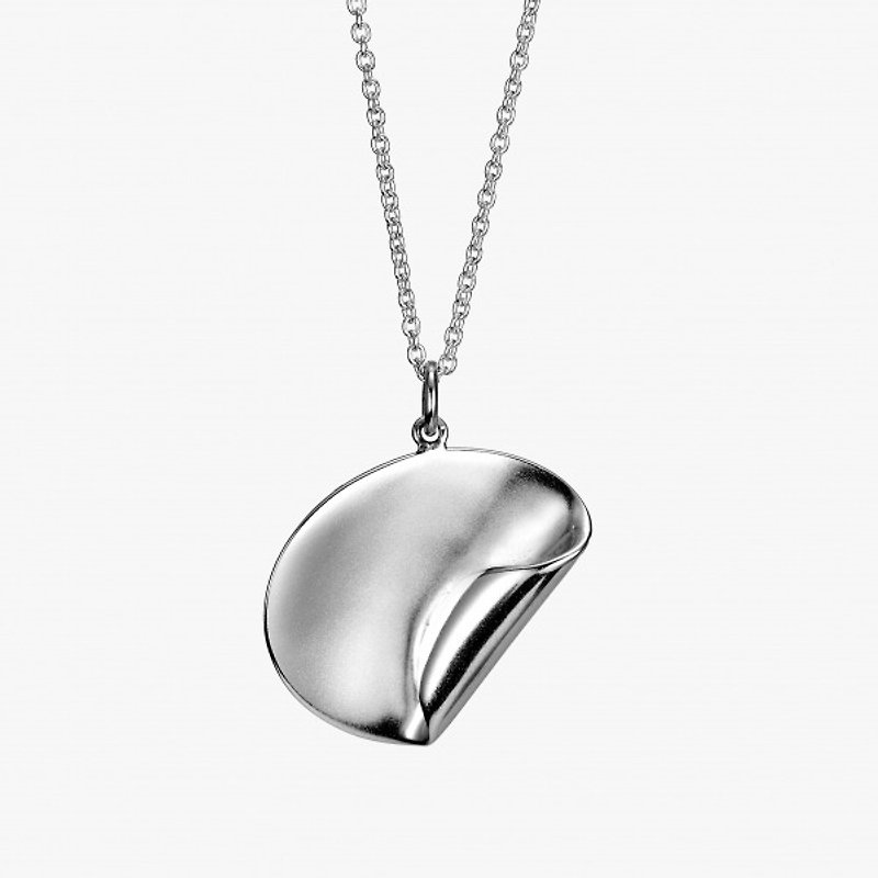 P & I handmade silver jewelry # solid sense - Impression Sunrise - สร้อยคอ - โลหะ สีเทา