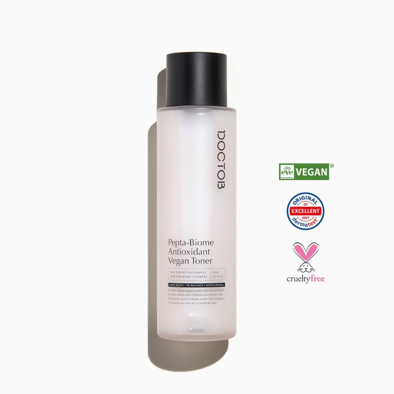 DOCTOB Pepta-Biome Antioxidant Vegan Toner - โทนเนอร์/สเปรย์ฉีดหน้า - วัสดุอื่นๆ ขาว