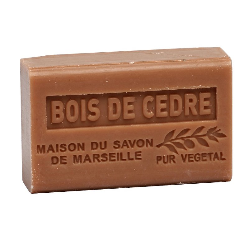 (Slightly flawed/immediate good product) French Marseille Soap House Shea Butter Fragrance Soap 125g - สบู่ - วัสดุอื่นๆ หลากหลายสี