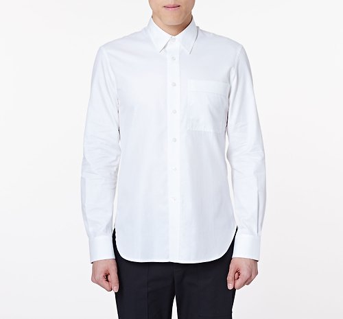 WEAVISM織本主義 【業務正裝 】超細緻 口袋設計白襯衫