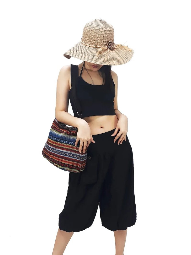 Woven Cotton Bag Women bag Shoulder bag Crossbody Bag Sling Bag Multi-Color - 其他 - 其他材質 多色