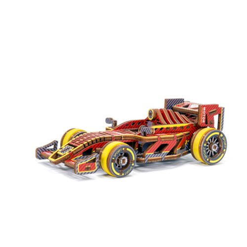 WOODEN CITY 木製積木 偷偷為男友準備的手工禮物WOODEN CITY Bolid限量版彩色木製跑車