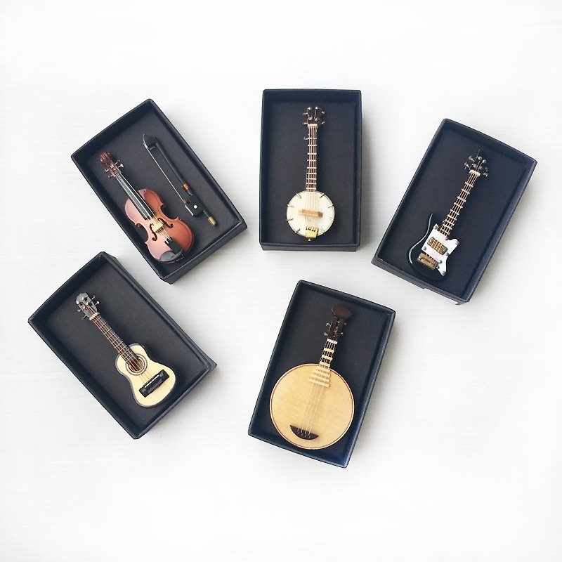 Italian handmade exquisite pocket musical instrument ornaments | Rubinato Francesco - อื่นๆ - วัสดุอื่นๆ สีนำ้ตาล