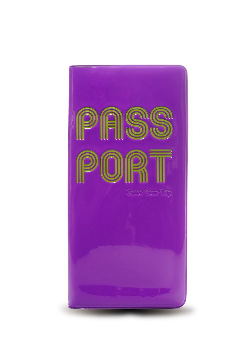 Rollog Jet Boarding Passport Holder - Purple