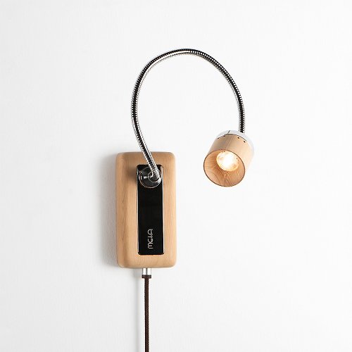META Design Whims LED 木質閱讀壁燈 ∣ 觸控式三段調光 ∣ 檜木窗框版