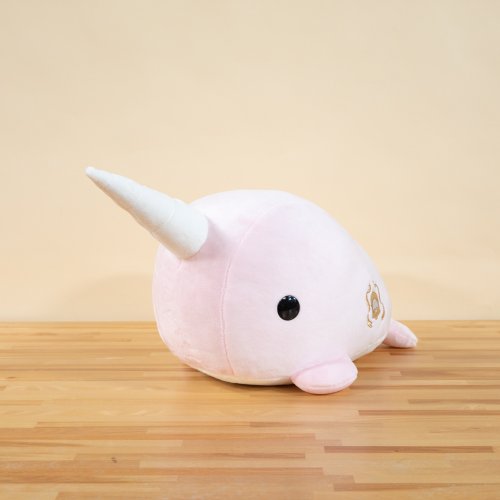 Bellzi Jumbo Bellzi | Narwhali-Pink 特大獨角鯨-粉玩偶