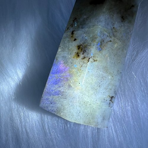 玄之水晶 紫光拉長石柱 | 水晶 | 水晶柱 | 水晶擺件