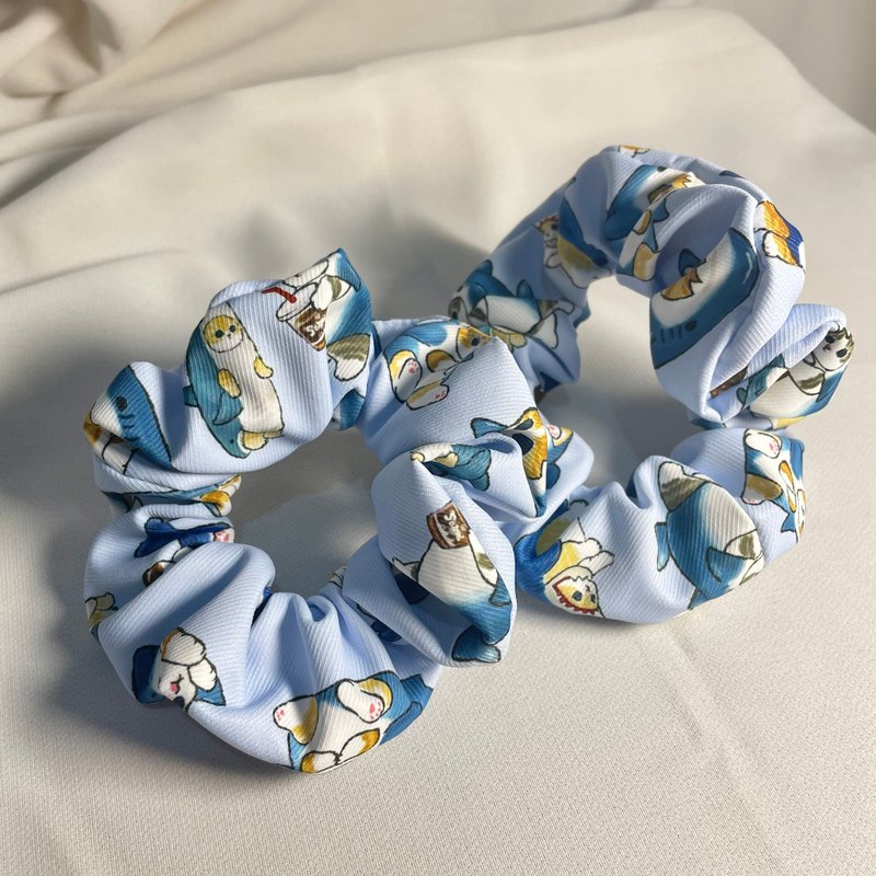 Waterproof scrunchie cat limited edition - Hair Accessories - Cotton & Hemp Multicolor