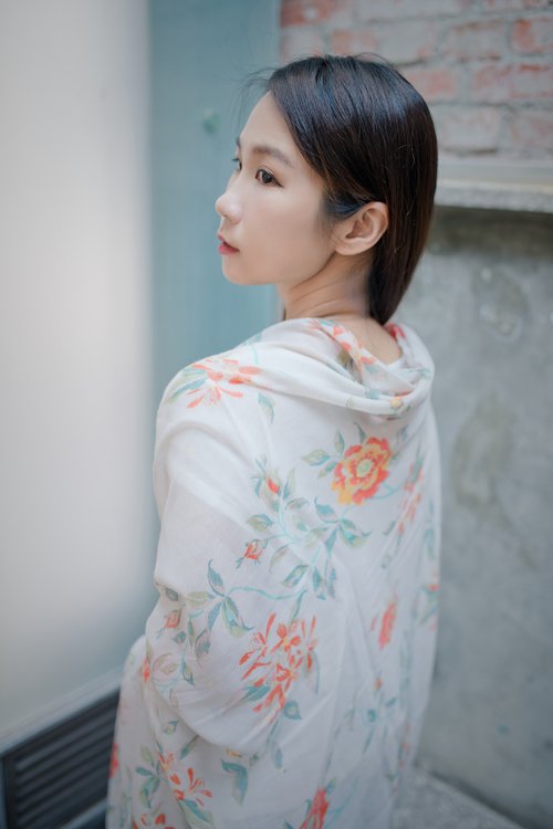 sunrainlike unni時尚長絲巾 遮曬 擋風 披肩 scarf 圍巾 保暖 保暖 絲巾圍脖