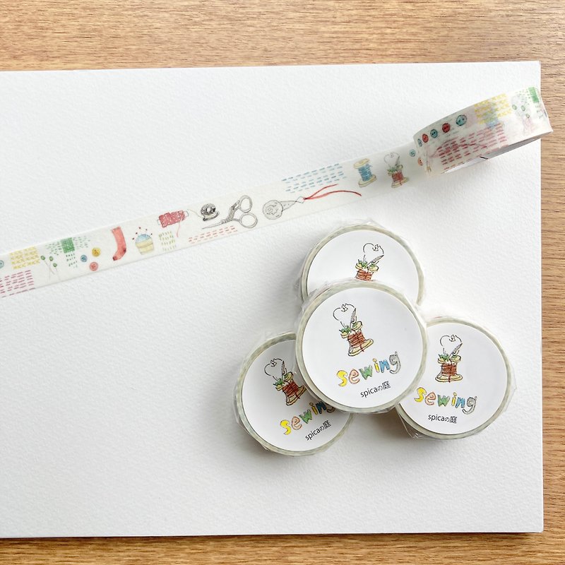 muuseries /sewing 15mm × 7m masking tape - Washi Tape - Paper 