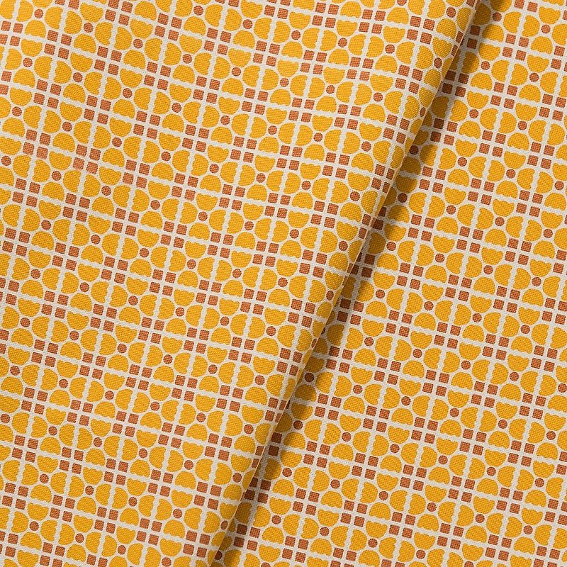 手印棉帆布-寬幅500g/y/老磁磚4號/復古黃褐 - 編織/羊毛氈/布藝 - 棉．麻 黃色