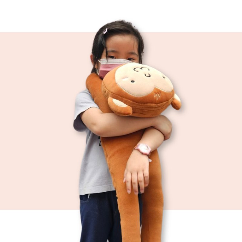 Weighted soothing animal doll - about 1kg monkey/black bear/pony/pig/rabbit/frog - Kids' Toys - Other Man-Made Fibers Multicolor