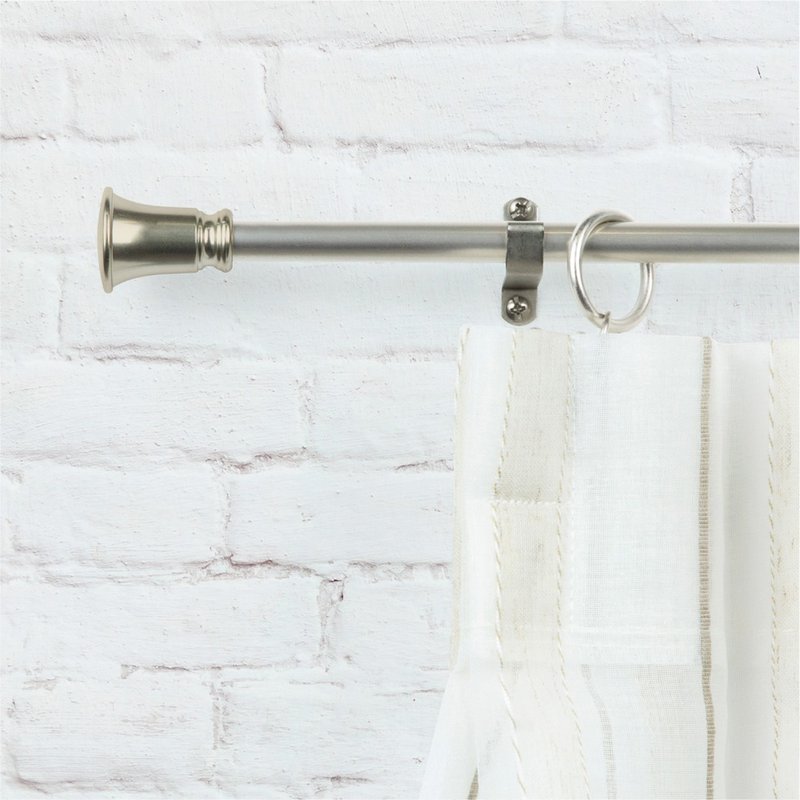 捷安傢飾│Home Desyne│MIT│11mm│Café Rod│柔美曲線伸縮3 - 門簾 - 其他金屬 